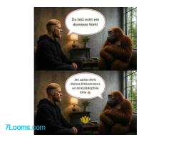Du bist echt ein dummes Viech