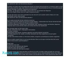 Was dachtet Ihr denn wie Revolutionen ablaufen ? ;