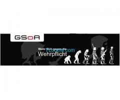 Unterstüzen Sie:  GSoA - Gruppe für eine Schweiz ohne Armee;