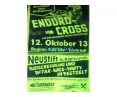 Enduro Cross 12.Oktober 2013 Beginn 09:00  Eintritt frei! Österreichische Classic MX Meisterschaft