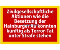 Unterstütze: Die Petition gegen das Terrorgesetz! Wer schützt uns vor dem Terrorgesetz?