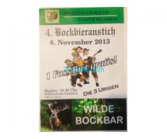 Musikverein Unterlamm 4. Bockbieranstich 8. November 2013 Beginn 19:00 Mehrzweckhalle