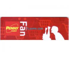 Penny Markt Fan Game Karte 2013