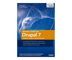 Biete Buch Webseiten erstellen mit Drupal 7 Content Layout Administration  ISBN 9783645-600491