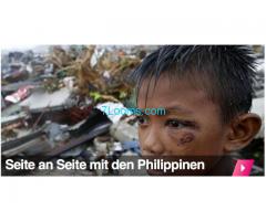 Unterstütze mit der Unterzeichnung der Petition: Seite an Seite mit den Philippinen;