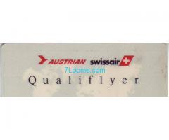 Austrian - Swissair Qualiflyer; bis 2001