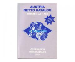 Biete: Austria Netto Katalog Münzen ab 1780; Österreich Münzkatalog 2001; Mit Banknoten in Farbe