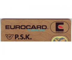 Mastercard Gold; Eurocard; PSK; Europay Austria; 1996